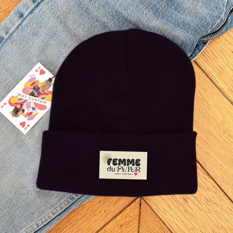 Bonnet Femme du futur Noir