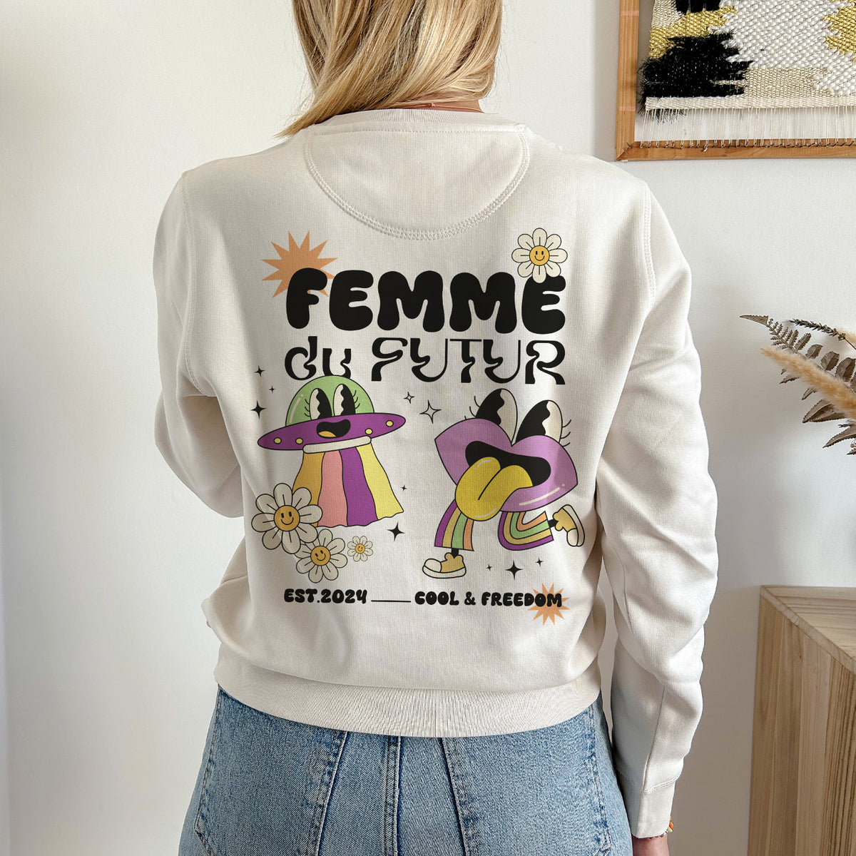 Sweat Femme du futur