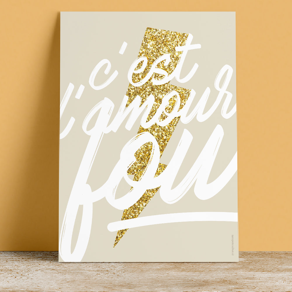 Affiche Amour Fou