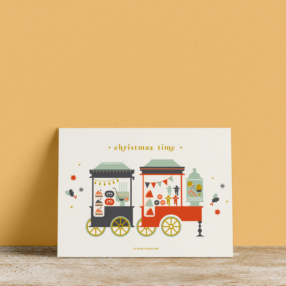 Carte Christmas Time