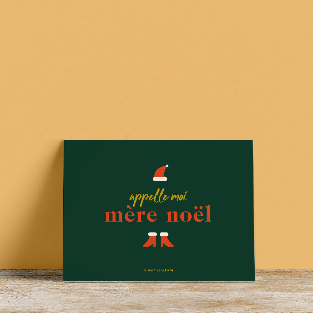 Carte Mère Noël