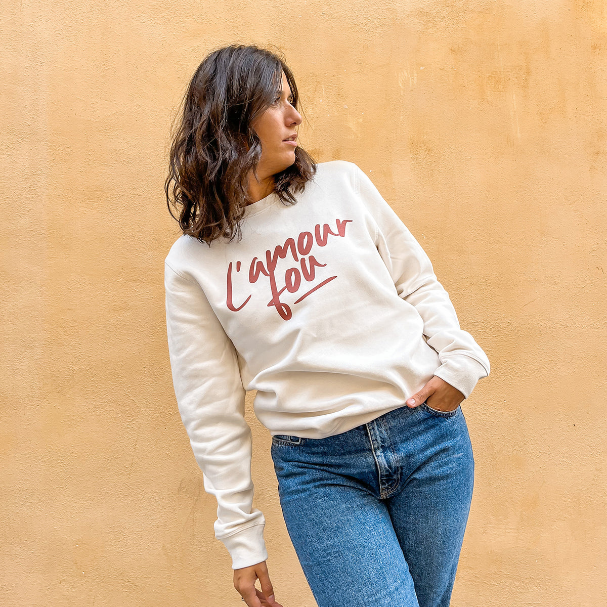 Sweat L'Amour Fou Blanc