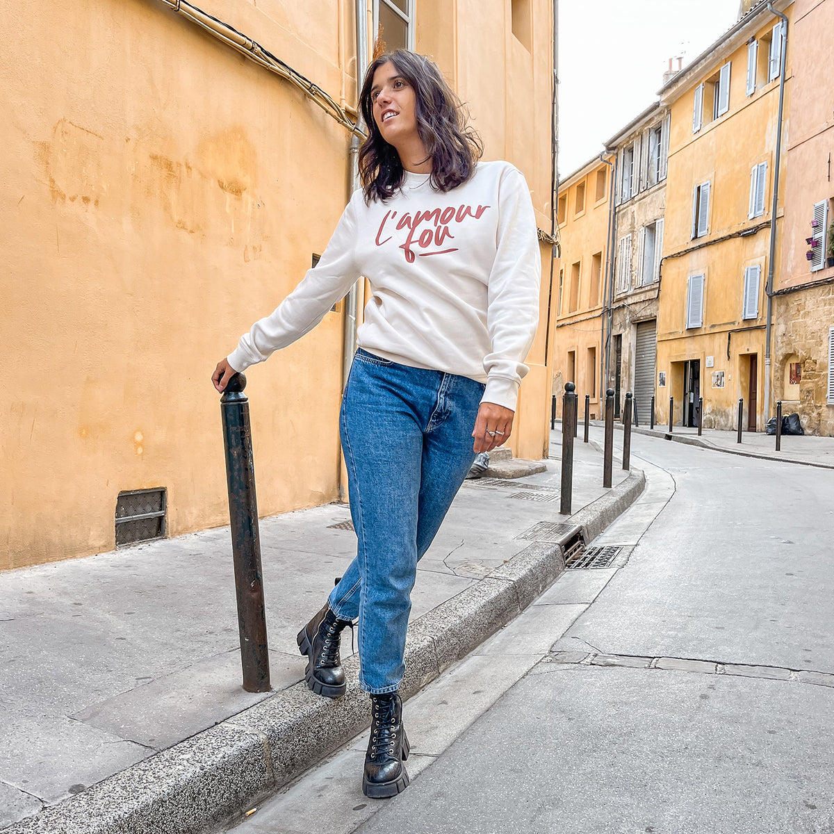 Sweat L'Amour Fou Blanc