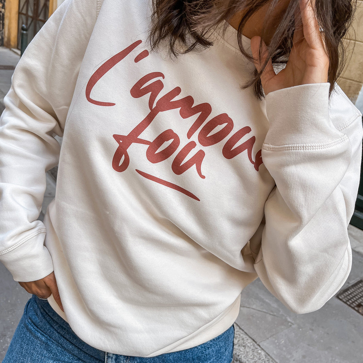 Sweat L'Amour Fou Blanc
