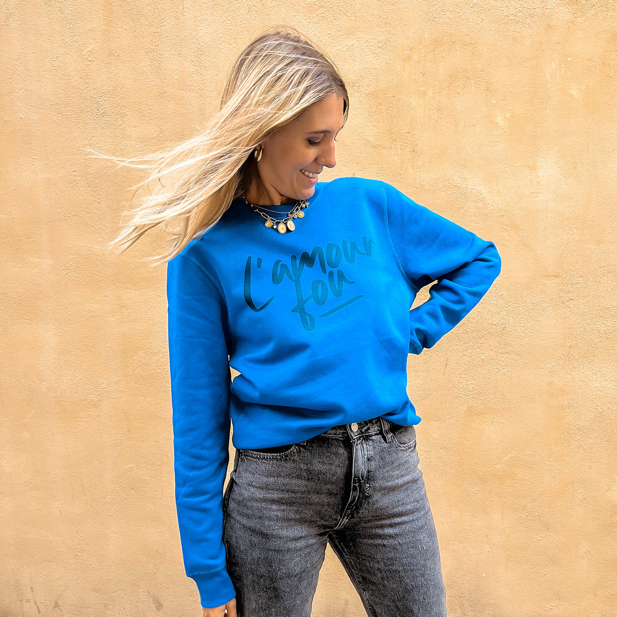 Sweat L'Amour Fou Bleu
