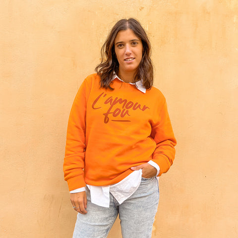 Sweat L'Amour Fou Orange