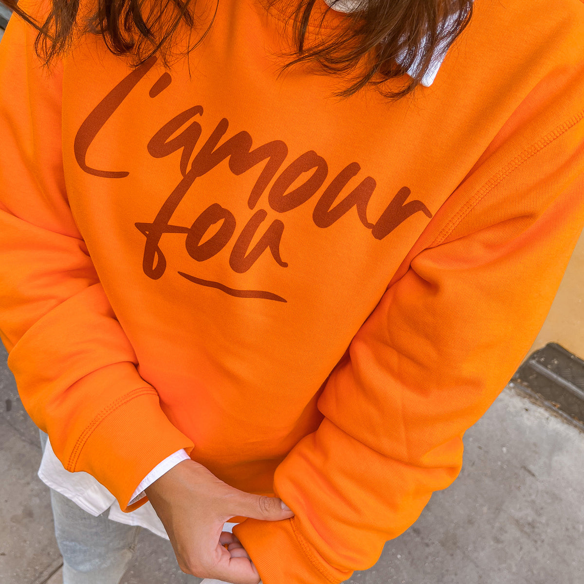 Sweat L'Amour Fou Orange