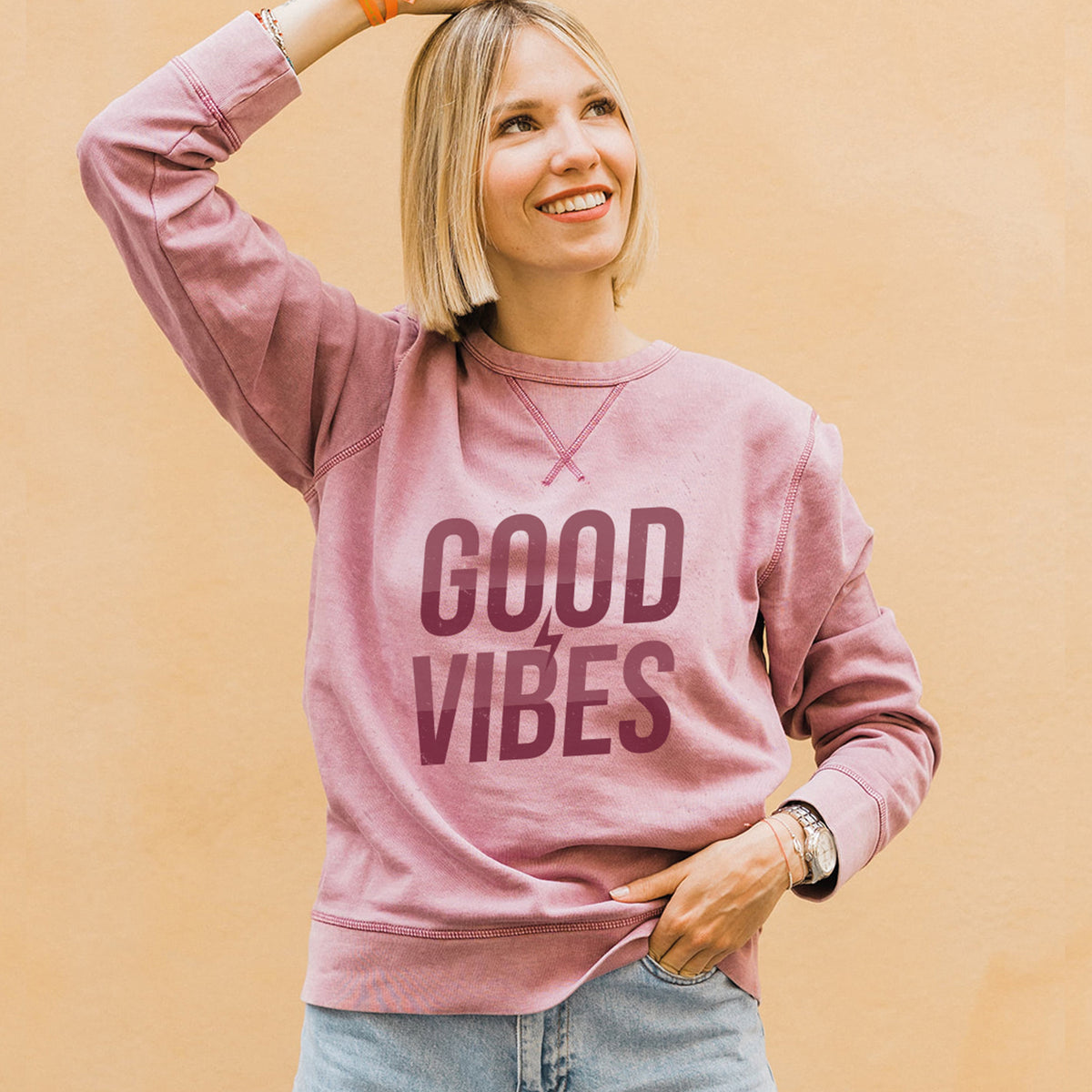 Sweat Prototype Good Vibes Lilas